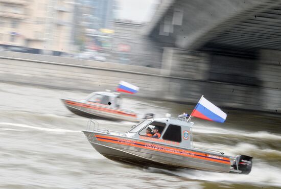 First Moscow parade of municipal vehicles