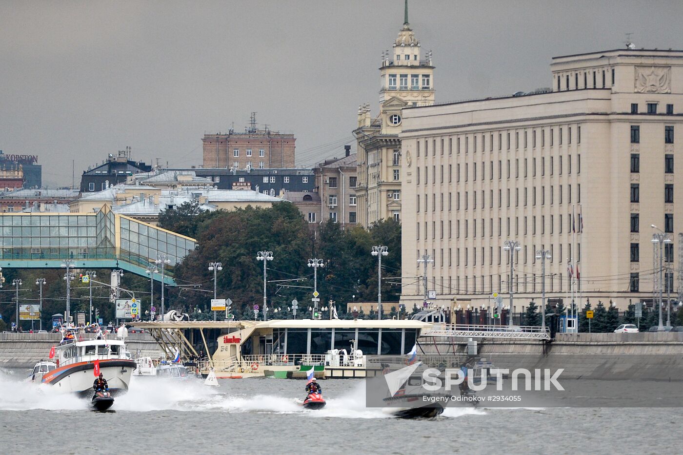 First Moscow parade of municipal vehicles