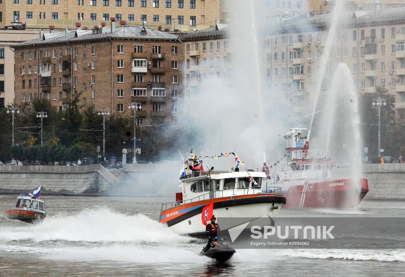 First Moscow parade of municipal vehicles