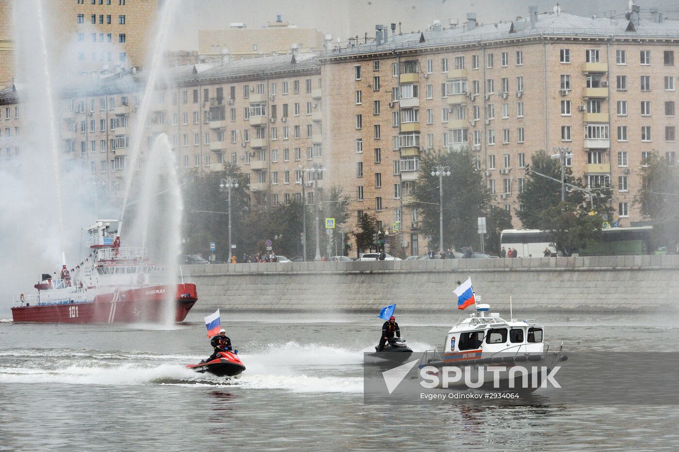 First Moscow parade of municipal vehicles