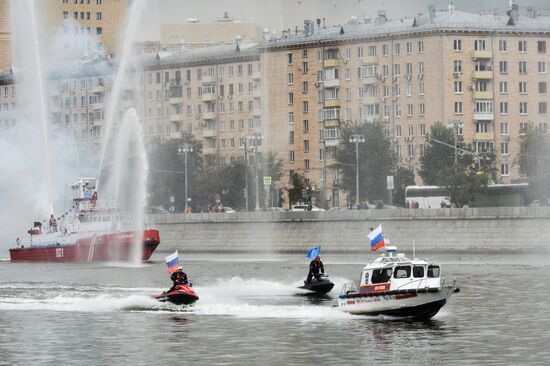 First Moscow parade of municipal vehicles