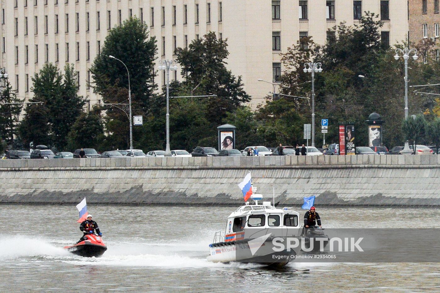 First Moscow parade of municipal vehicles