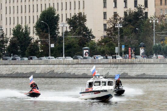 First Moscow parade of municipal vehicles