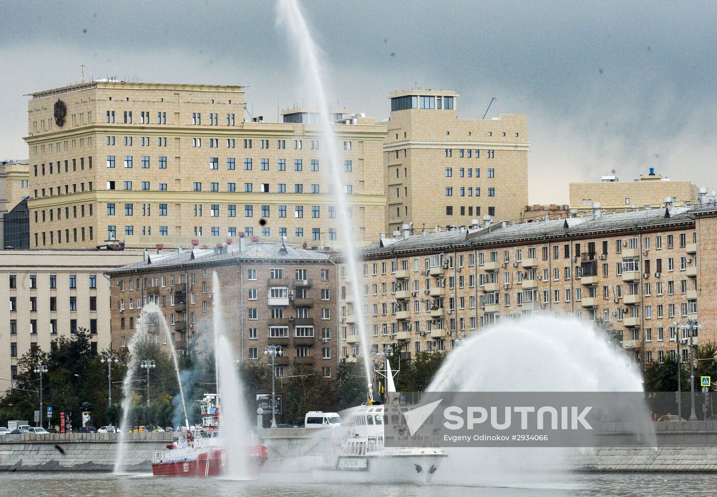 First Moscow parade of municipal vehicles