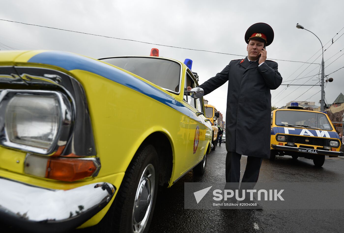 First Moscow parade of municipal vehicles