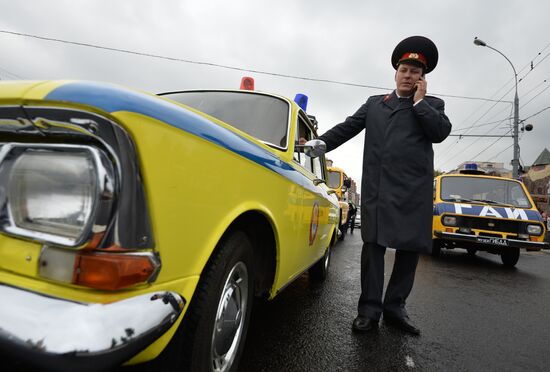 First Moscow parade of municipal vehicles