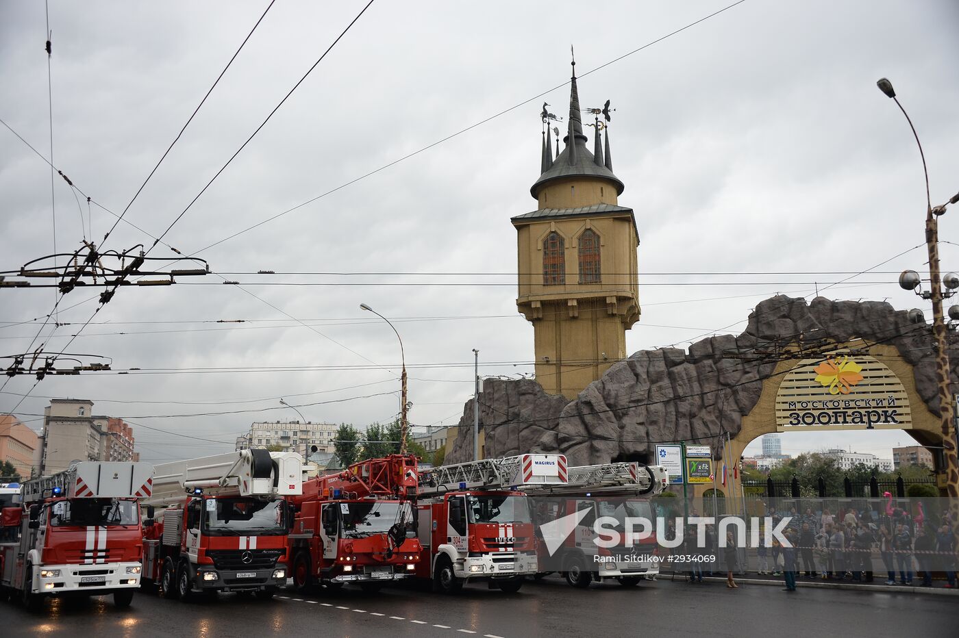 First Moscow parade of municipal vehicles