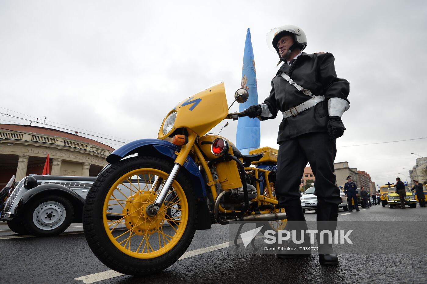 First Moscow parade of municipal vehicles