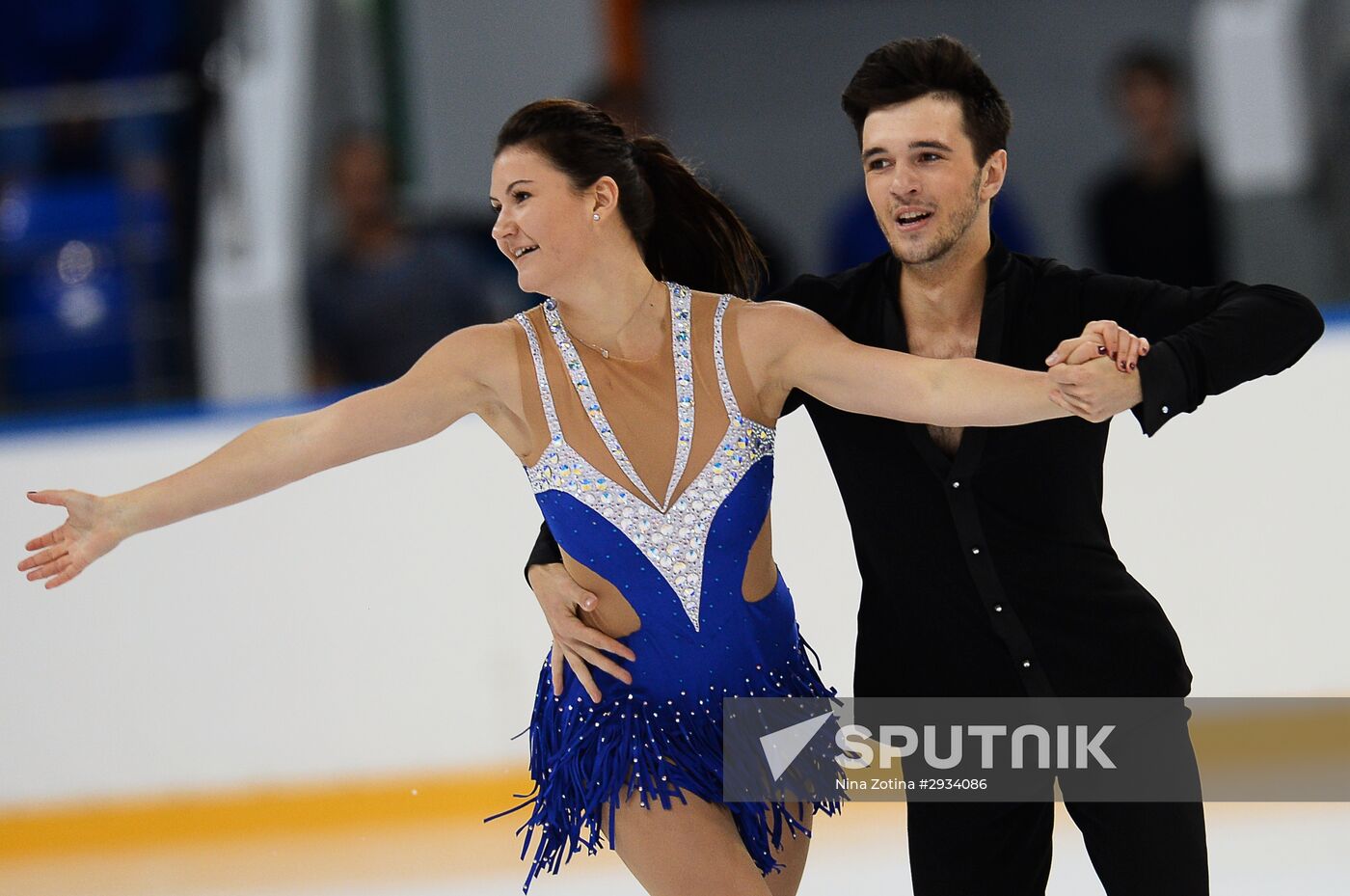 Figure skating. Russian national team's trials. Day Two