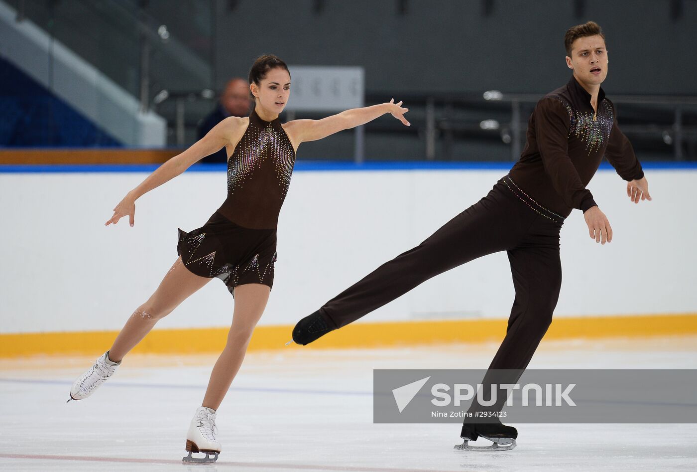 Figure skating. Russian national team's trials. Day Two