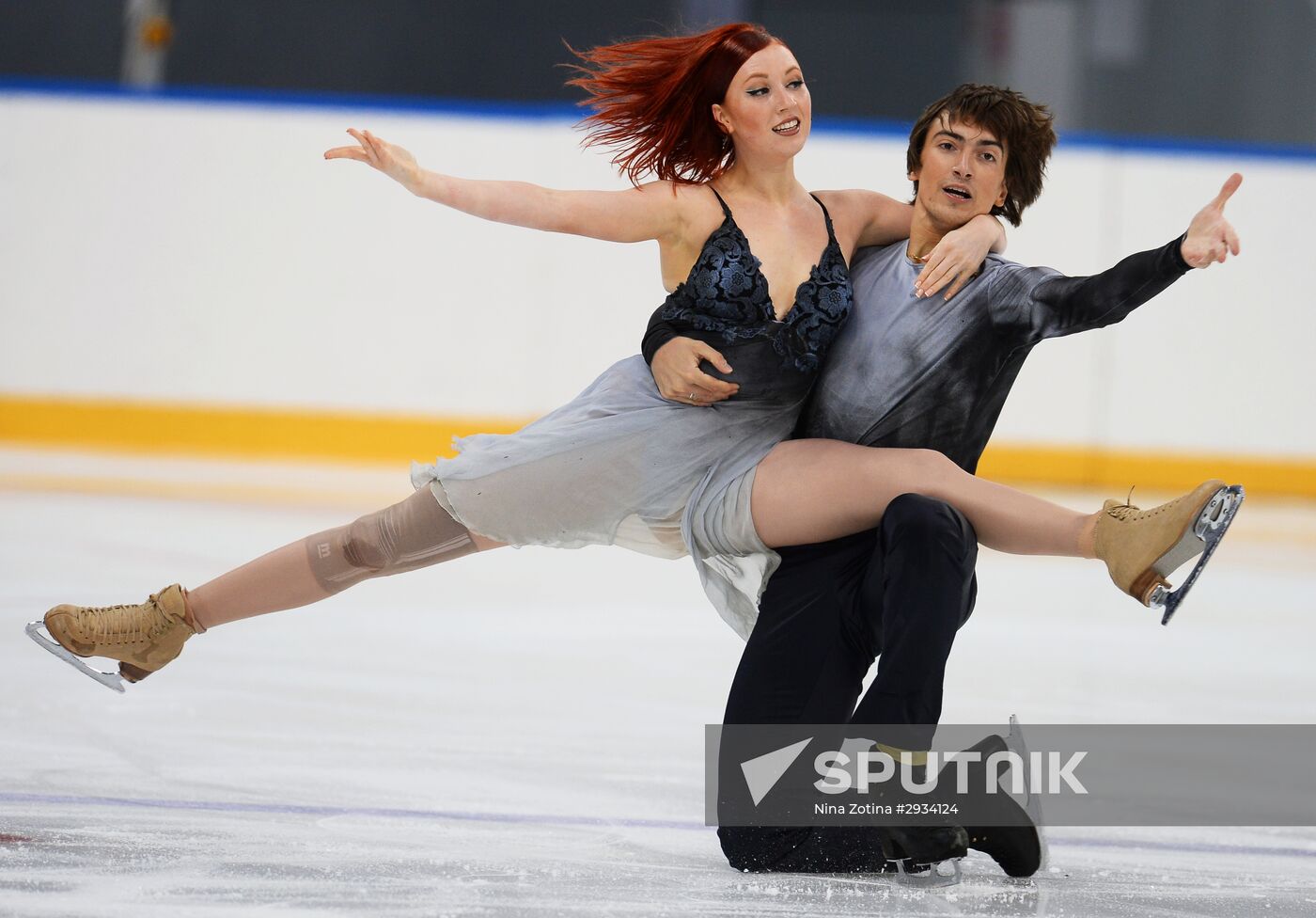 Figure skating. Russian national team's trials. Day Two