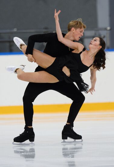 Figure skating. Russian national team's trials. Day Two