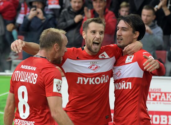 Russian Football Premier League. Spartak vs. Lokomotiv