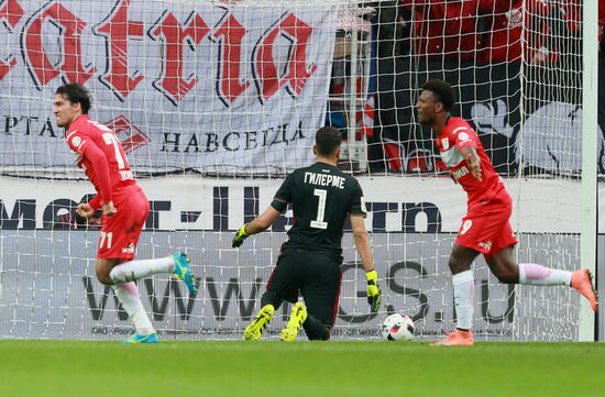Russian Football Premier League. Spartak vs. Lokomotiv