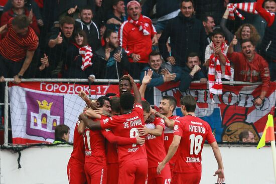 Russian Football Premier League. Spartak vs. Lokomotiv