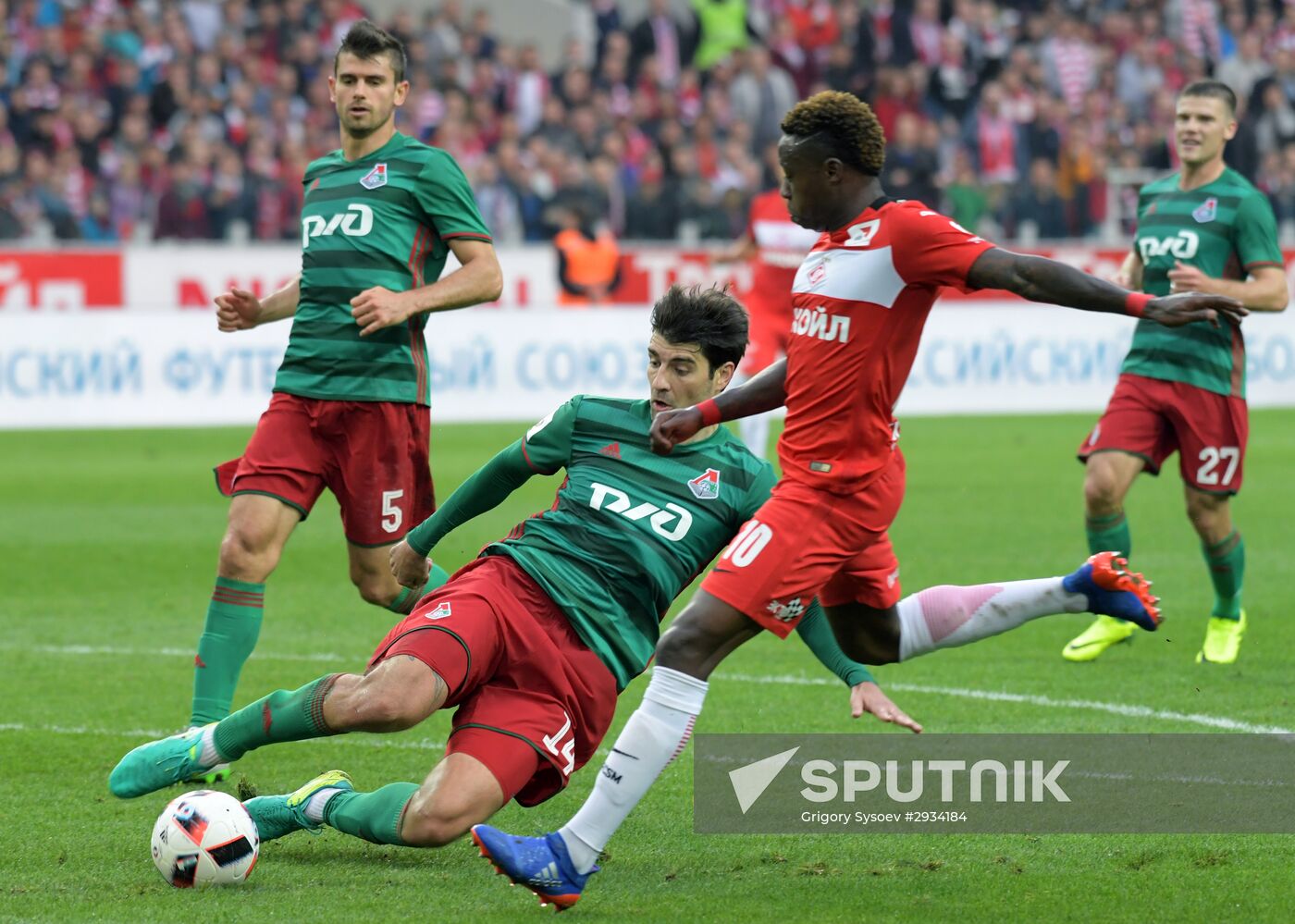 Russian Football Premier League. Spartak vs. Lokomotiv