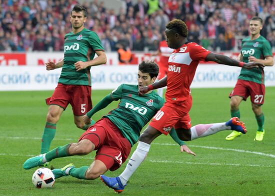 Russian Football Premier League. Spartak vs. Lokomotiv