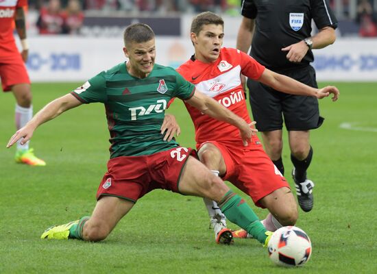 Russian Football Premier League. Spartak vs. Lokomotiv