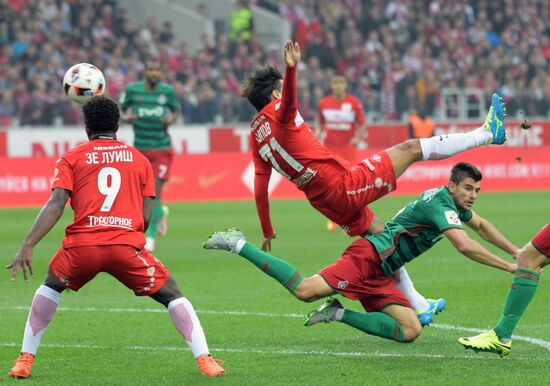Russian Football Premier League. Spartak vs. Lokomotiv