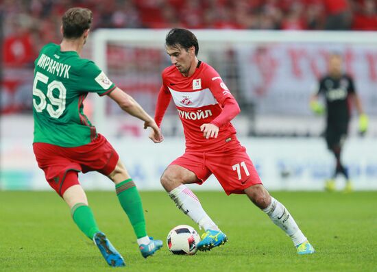 Russian Football Premier League. Spartak vs. Lokomotiv