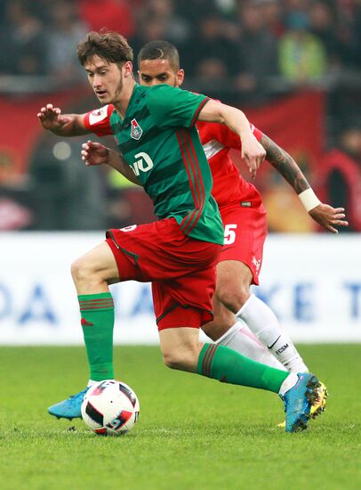 Russian Football Premier League. Spartak vs. Lokomotiv