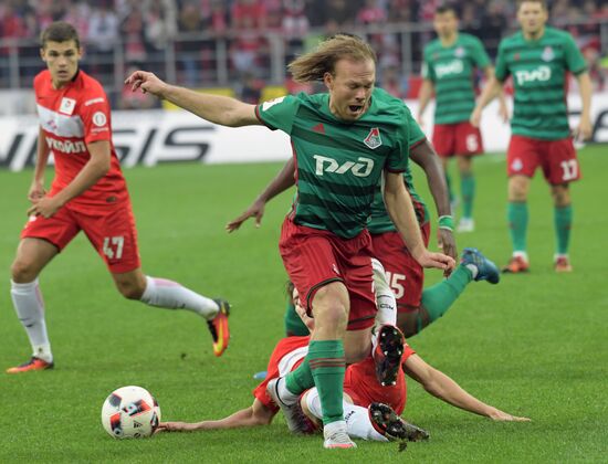 Russian Football Premier League. Spartak vs. Lokomotiv