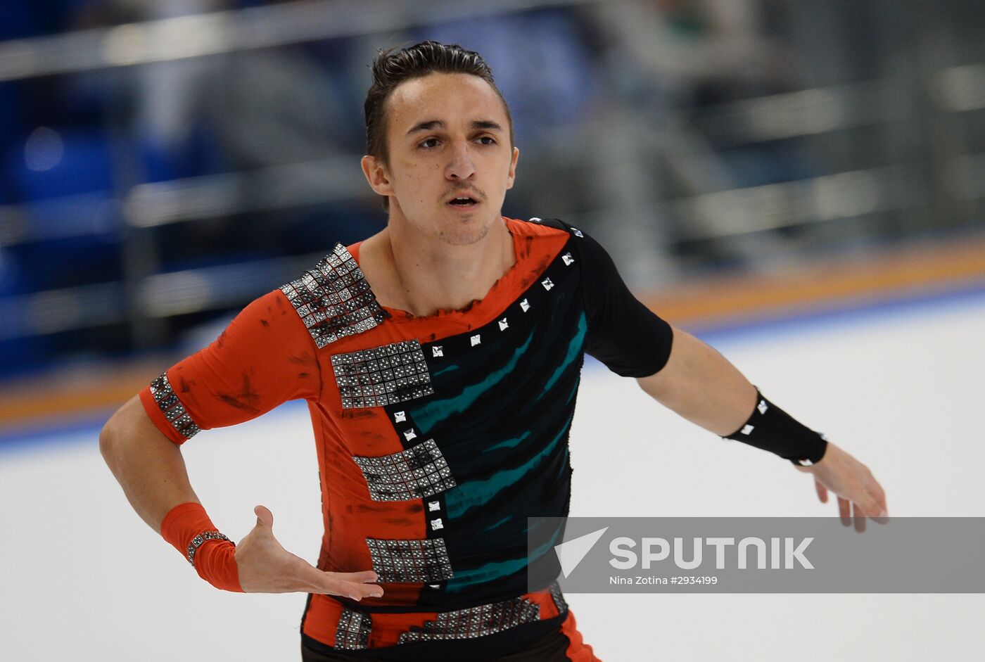 Figure skating. Russian national team's trials. Day Two