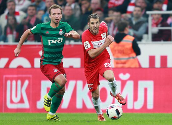 Russian Football Premier League. Spartak vs. Lokomotiv