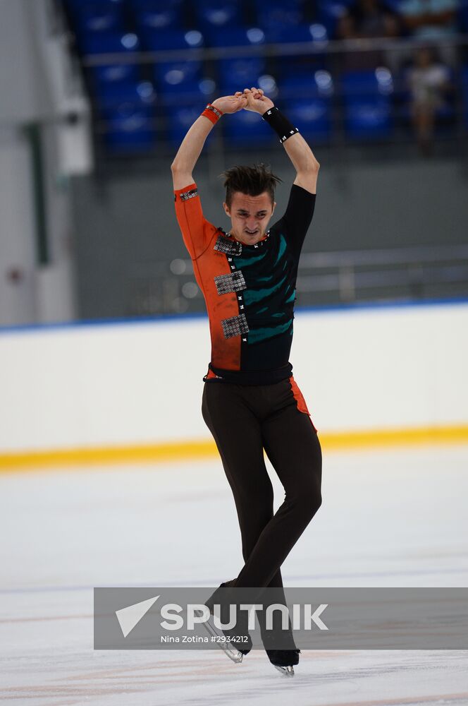 Figure skating. Russian national team's trials. Day Two
