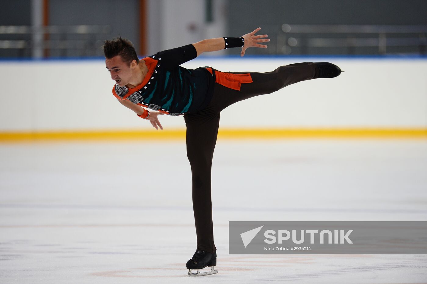 Figure skating. Russian national team's trials. Day Two
