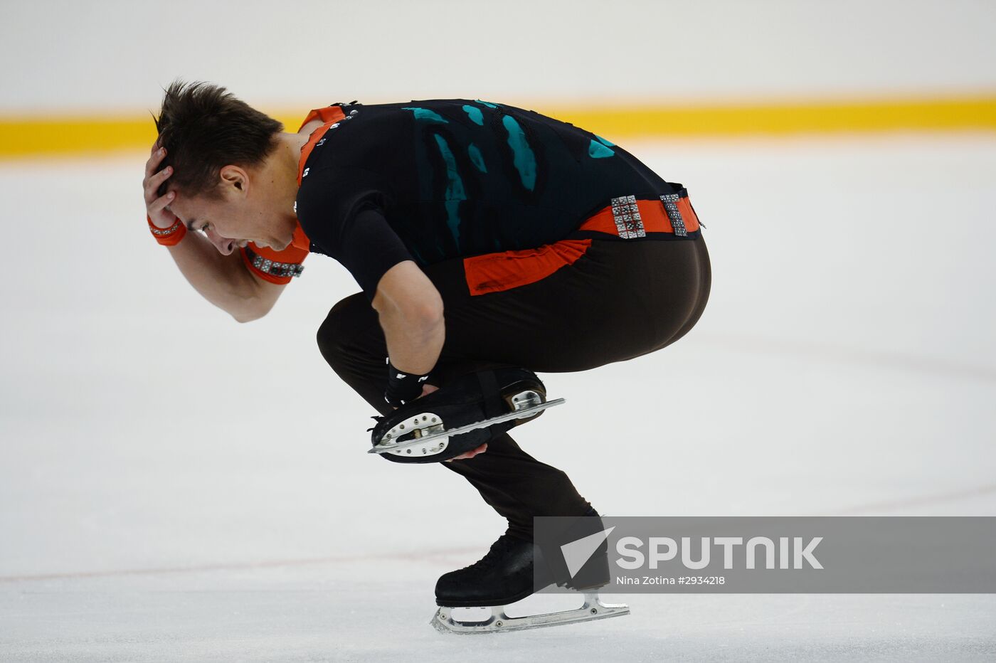 Figure skating. Russian national team's trials. Day Two