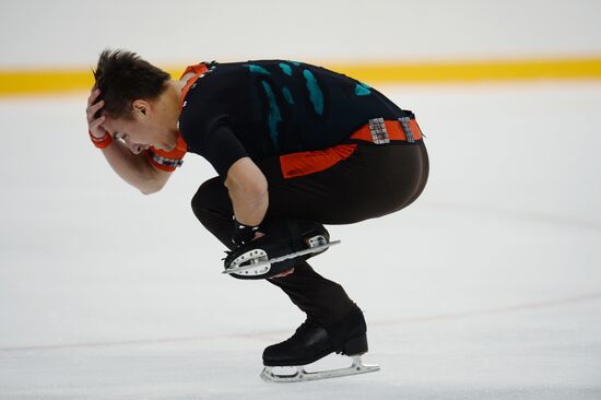 Figure skating. Russian national team's trials. Day Two