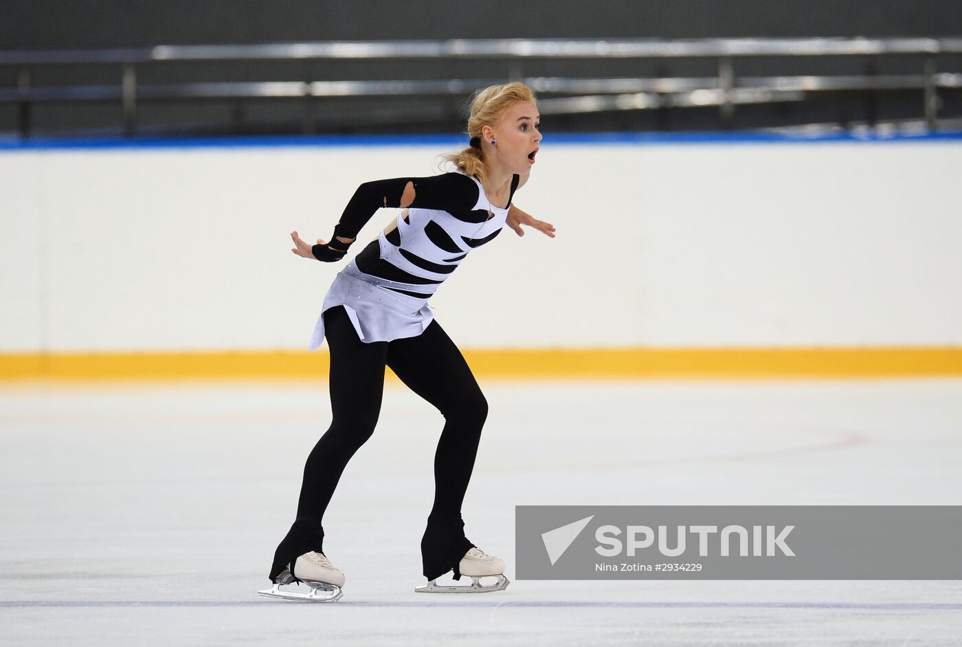 Figure skating. Russian national team's trials. Day Two