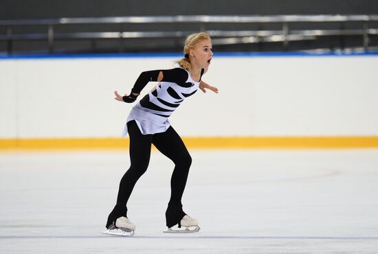 Figure skating. Russian national team's trials. Day Two