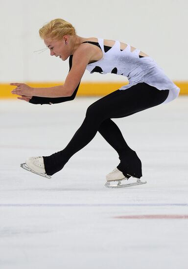 Figure skating. Russian national team's trials. Day Two