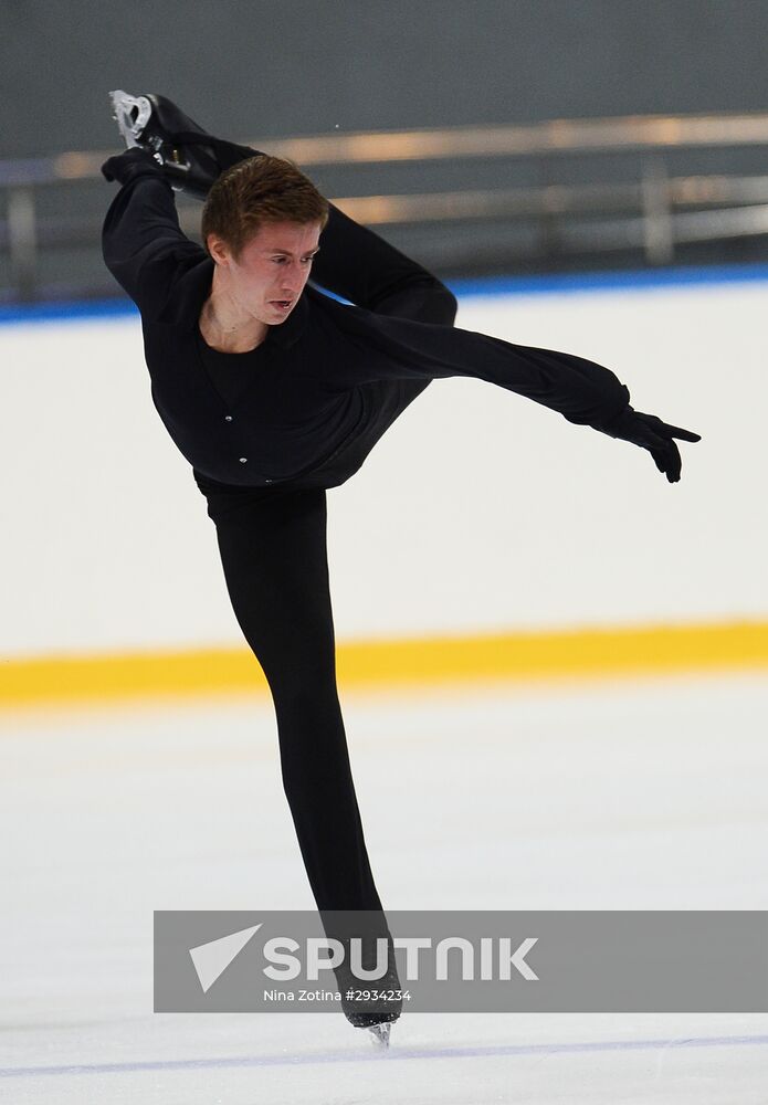 Figure skating. Russian national team's trials. Day Two