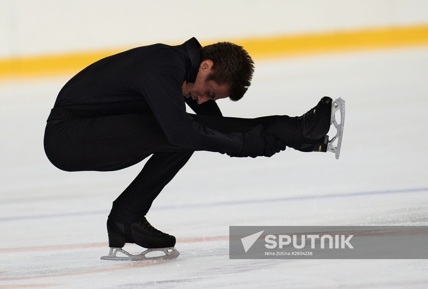 Figure skating. Russian national team's trials. Day Two