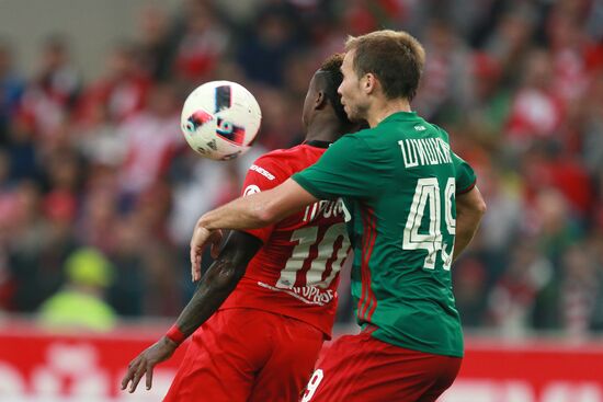 Russian Football Premier League. Spartak vs. Lokomotiv