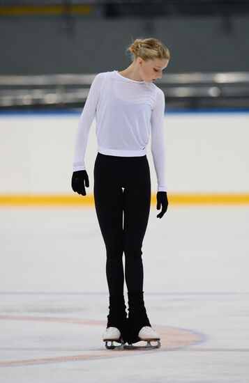 Figure skating. Russian national team's trials. Day Two