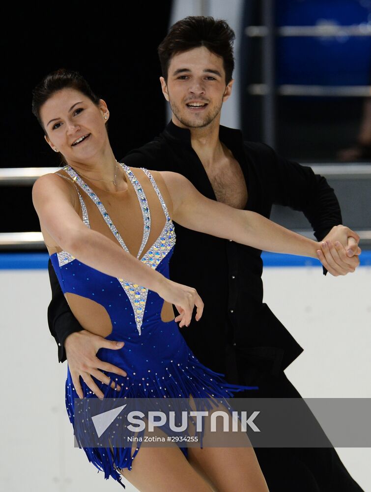 Figure skating. Russian national team's trials. Day Two