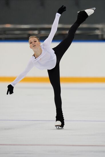 Figure skating. Russian national team's trials. Day Two