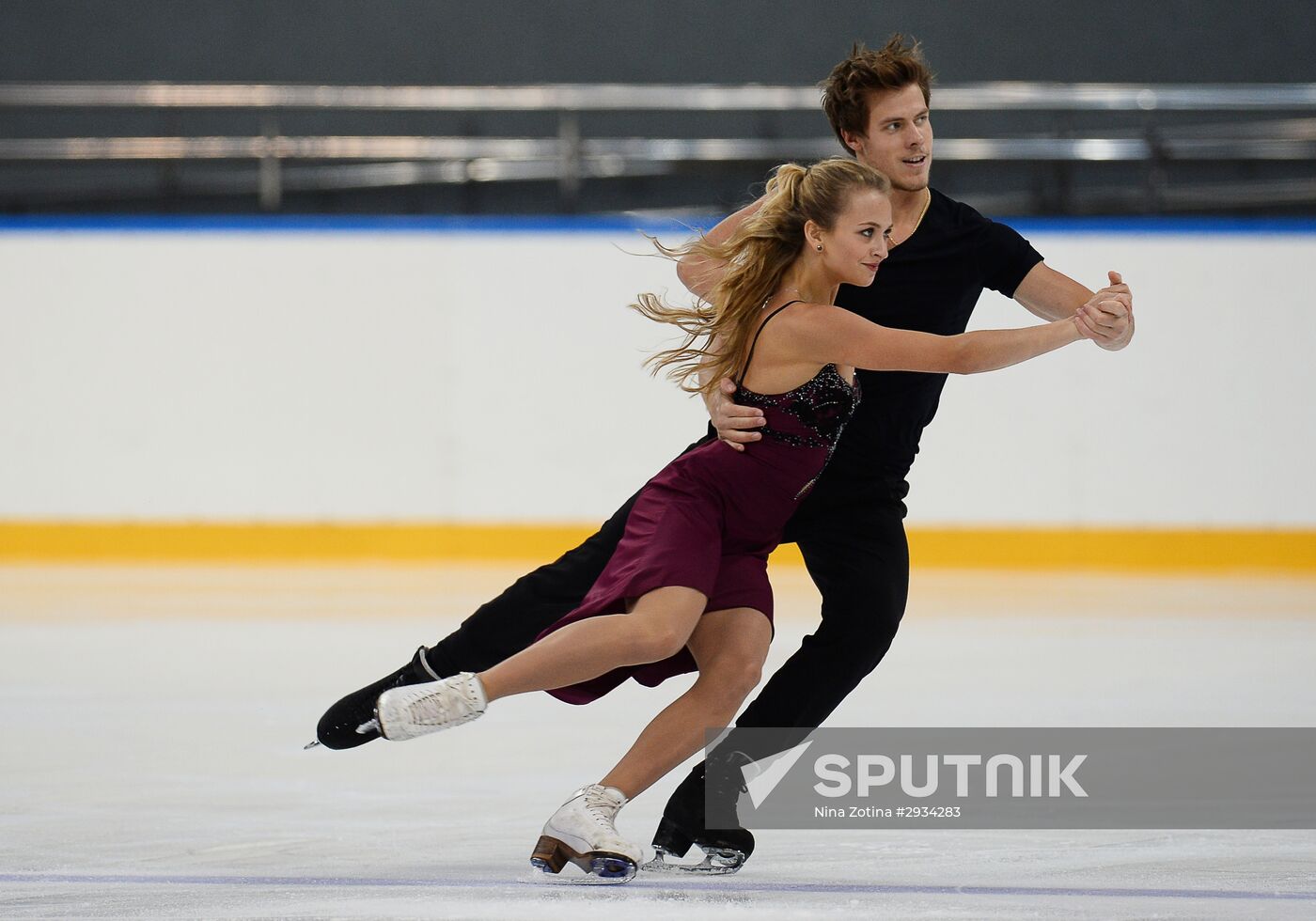 Figure skating. Russian national team's trials. Day Two