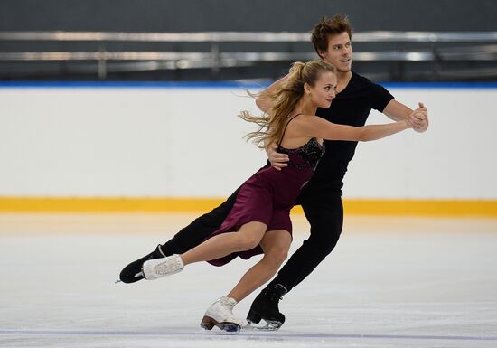 Figure skating. Russian national team's trials. Day Two