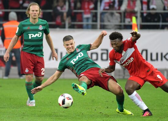 Russian Football Premier League. Spartak vs. Lokomotiv