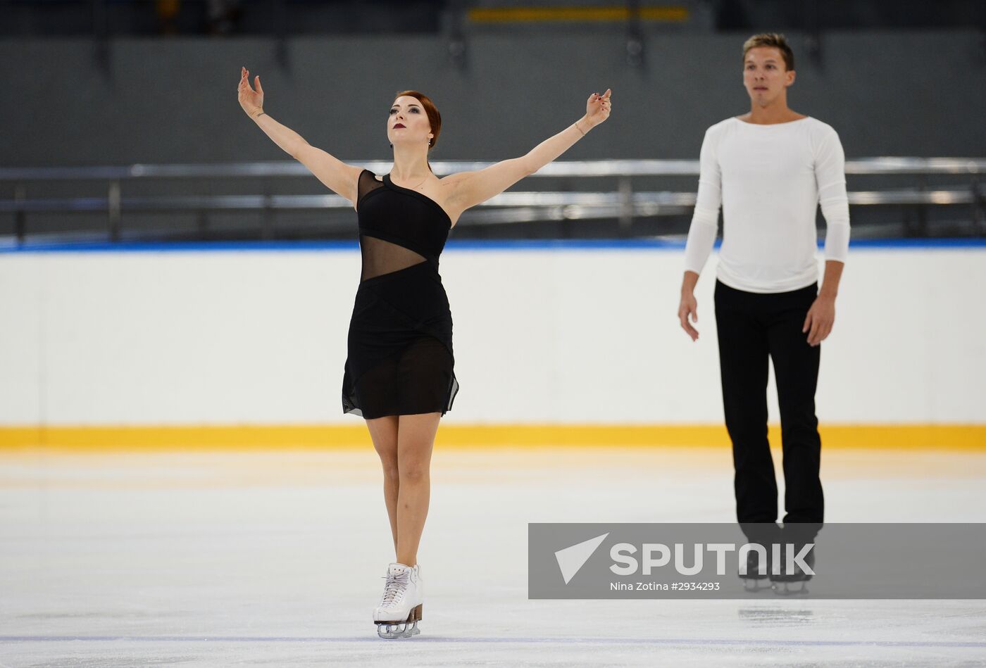 Figure skating. Russian national team's trials. Day Two