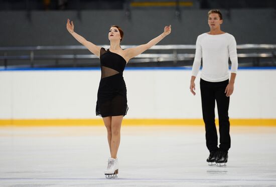 Figure skating. Russian national team's trials. Day Two