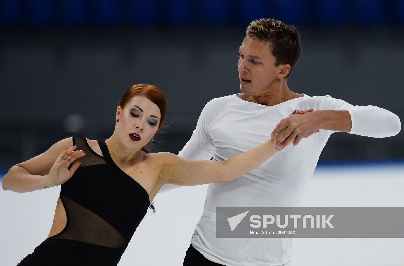 Figure skating. Russian national team's trials. Day Two