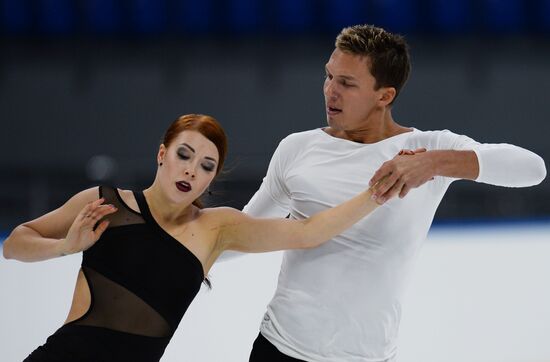 Figure skating. Russian national team's trials. Day Two