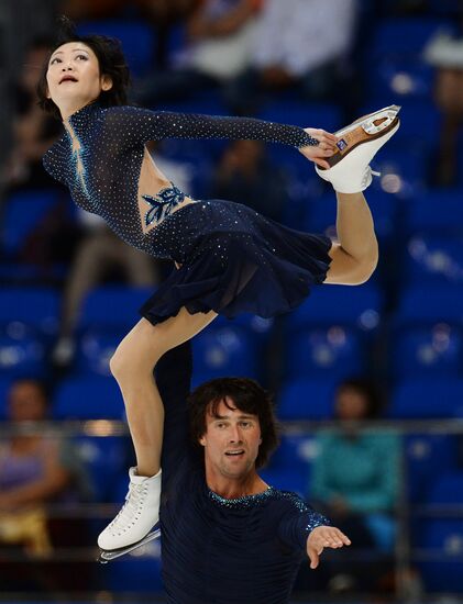 Figure skating. Russian national team's trials. Day Two