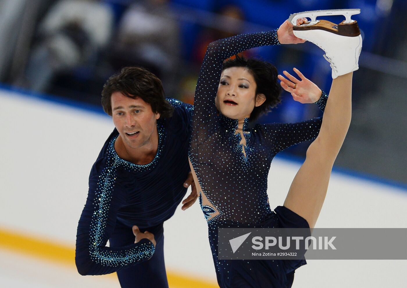 Figure skating. Russian national team's trials. Day Two
